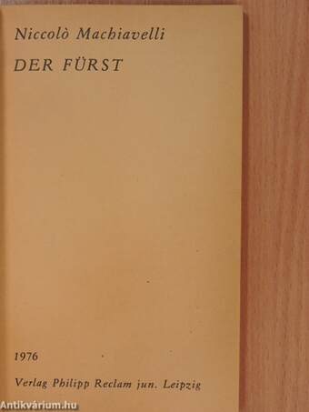 Der Fürst