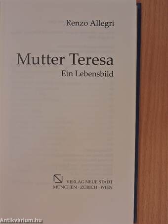 Mutter Teresa