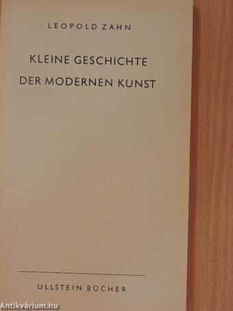 Kleine Geschichte der Modernen Kunst