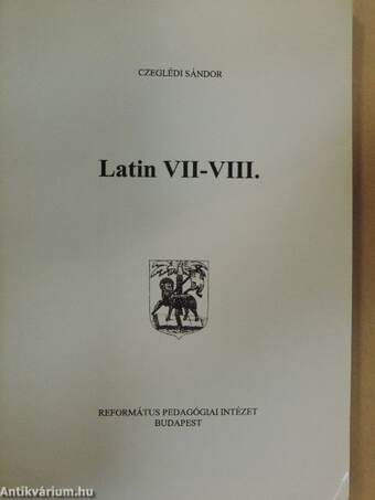 Latin VII-VIII.