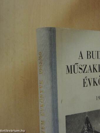 A Budapesti Műszaki Egyetem Évkönyve 1965/66