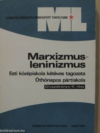 Marxizmus-leninizmus 1983/1984