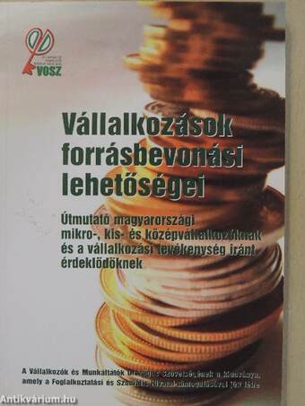 Vállalkozások forrásbevonási lehetőségei