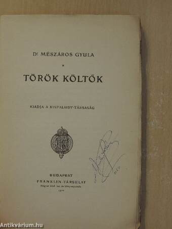 Török költők