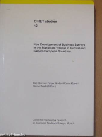 New Development of Business Surveys in the Transition Process in Central and Eastern European Countries