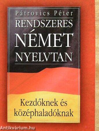 Rendszeres német nyelvtan