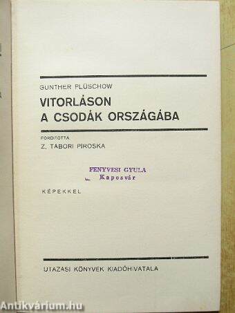 Vitorláson a csodák országába