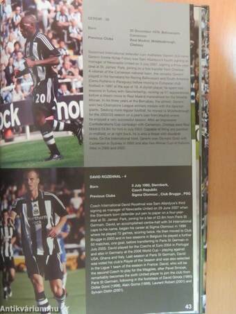 The Official Newcastle United Football Club Annual 2008