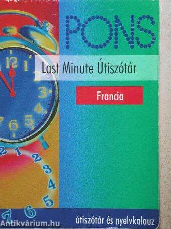 Last Minute francia útiszótár