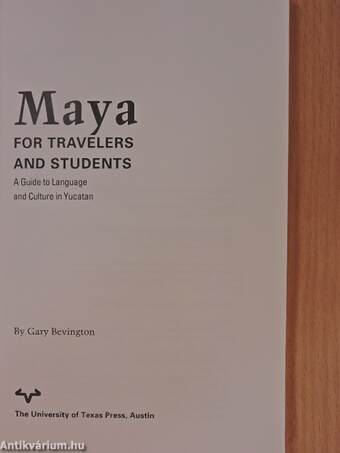 Maya for Travelers and Students