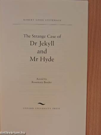 The Strange Case of Dr Jekyll and Mr Hyde - 2 CD-vel