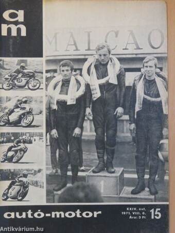 Autó-Motor 1971. augusztus 6.