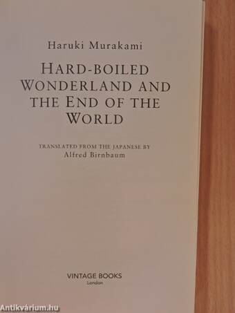 Hard-Boiled Wonderland and the End of the World