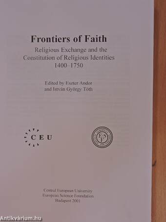 Frontiers of Faith