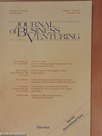 Journal of Business Venturing November 1991