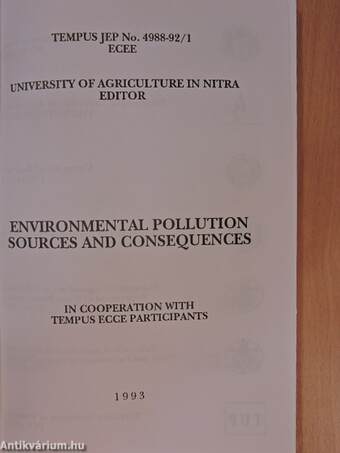 Environmental Pollution Sources and Consequences