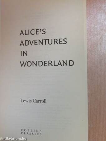 Alice's Adventures in Wonderland