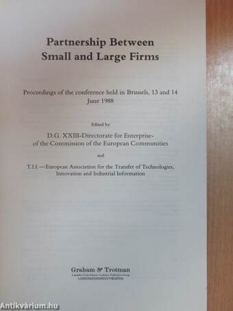 Partnership Between Small and Large Firms