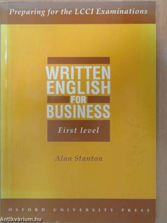 Written English for Business 1