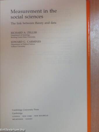 Measurement in the social sciences