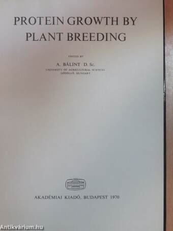 Protein Growth by Plant Breeding