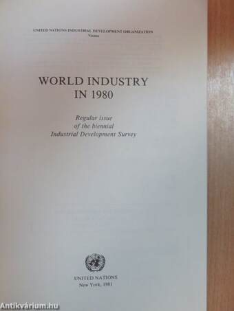 World Industry in 1980