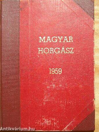 Magyar Horgász 1959. január-december