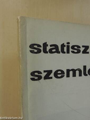 Statisztikai Szemle 1970. január