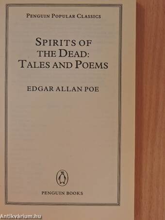 Spirits of the Dead: Tales and Poems