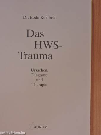 Das HWS-Trauma