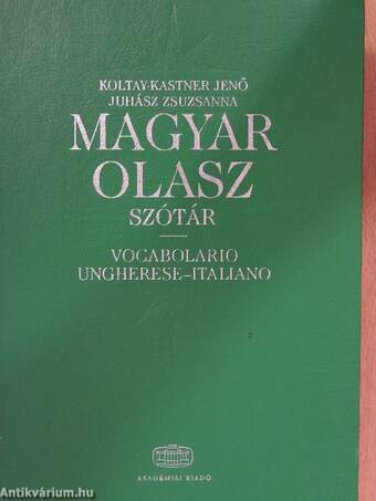 Magyar-olasz/Olasz-magyar szótár