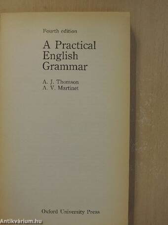 A Practical English Grammar