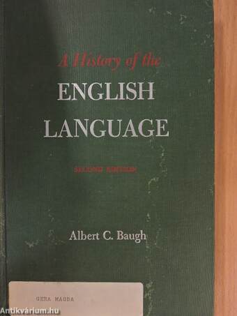 A History of the English Language