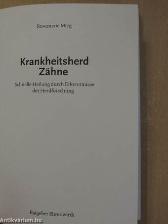 Krankheitsherd Zähne