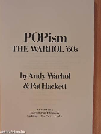 POPism - The Warhol '60s