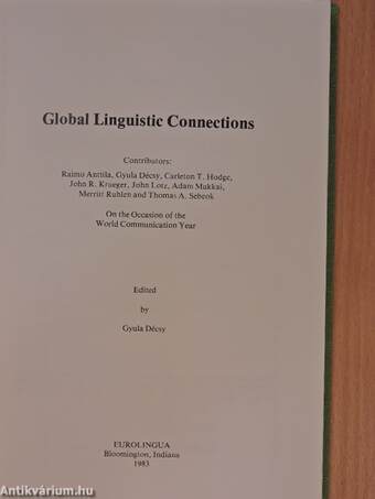 Global Linguistic Connections