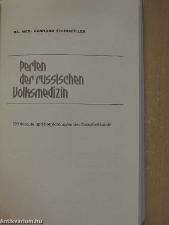 Perlen der russischen Volksmedizin