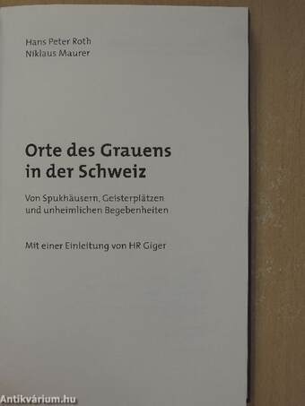 Orte des Grauens in der Schweiz