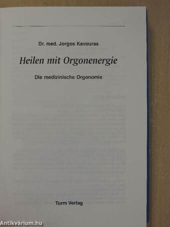 Heilen mit Orgonenergie