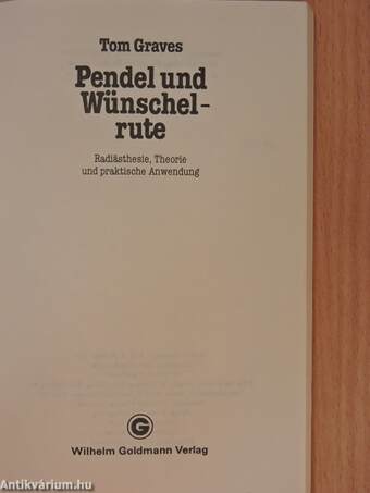 Pendel und Wünschelrute