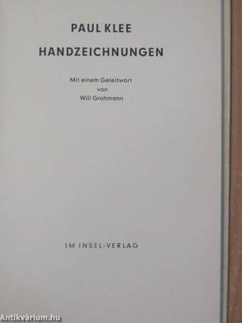 Paul Klee - Handzeichnungen