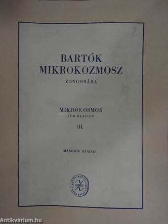 Mikrokozmosz zongorára III.