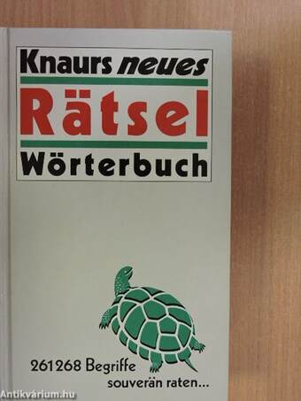 Knaurs neues Raetsel Wörterbuch