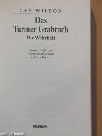 Das Turiner Grabtuch