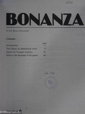 Bonanza