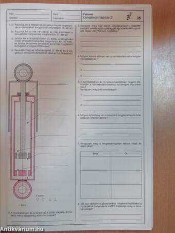 Hajtómű, futómű, karosszéria munkafüzet 2.