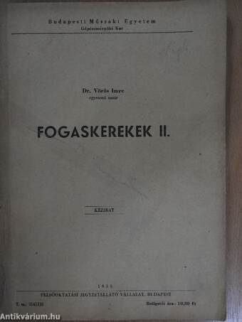 Fogaskerekek II.