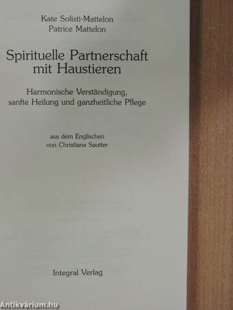 Spirituelle Partnerschaft mit Haustieren