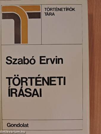 Szabó Ervin történeti írásai