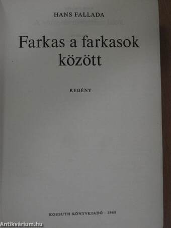 Farkas a farkasok között